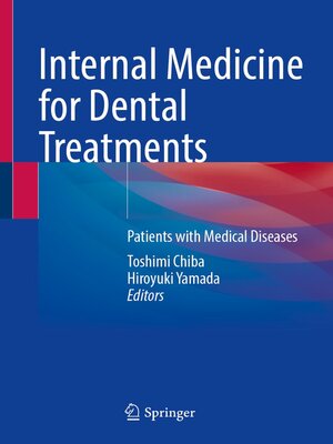 cover image of Internal Medicine for Dental Treatments